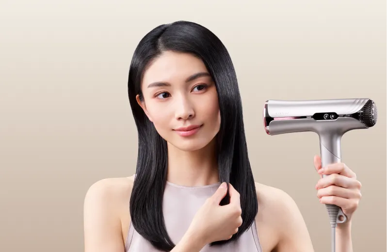 KINUJO Silk PremiumDryer（キヌージョ　シルクプレミアムドライヤー）のマニュアルモード（手動）の説明用画像