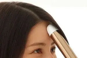 KINUJO 2wayアイロンの特許申請中耐熱シリコンカバー無しの状態の写真