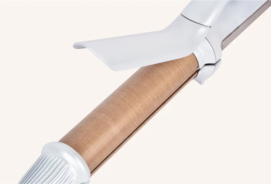 KINUJO 2wayアイロンの立体カール機能の写真