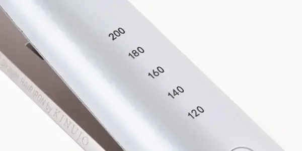 5段階温度調節(20°Cずつ)のメモリの写真