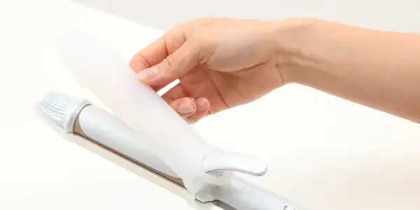 シリコンカバー付きの写真