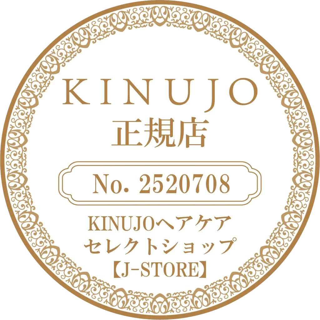 KINUJO（絹女）正規店公認ロゴマークの画像