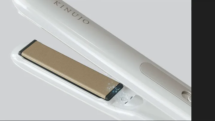 【新商品】KINUJO MINI IRON -deux-（ドゥー）【KM001】のマイナスイオンについての解説画像